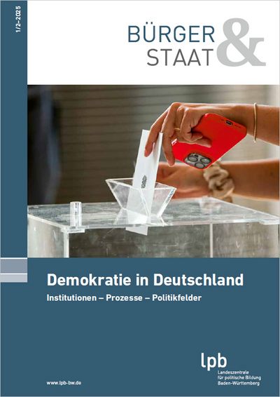 B&S 1-2/2025 Demokratie in Deutschland B&S 1-2/2025 Demokratie in Deutschland